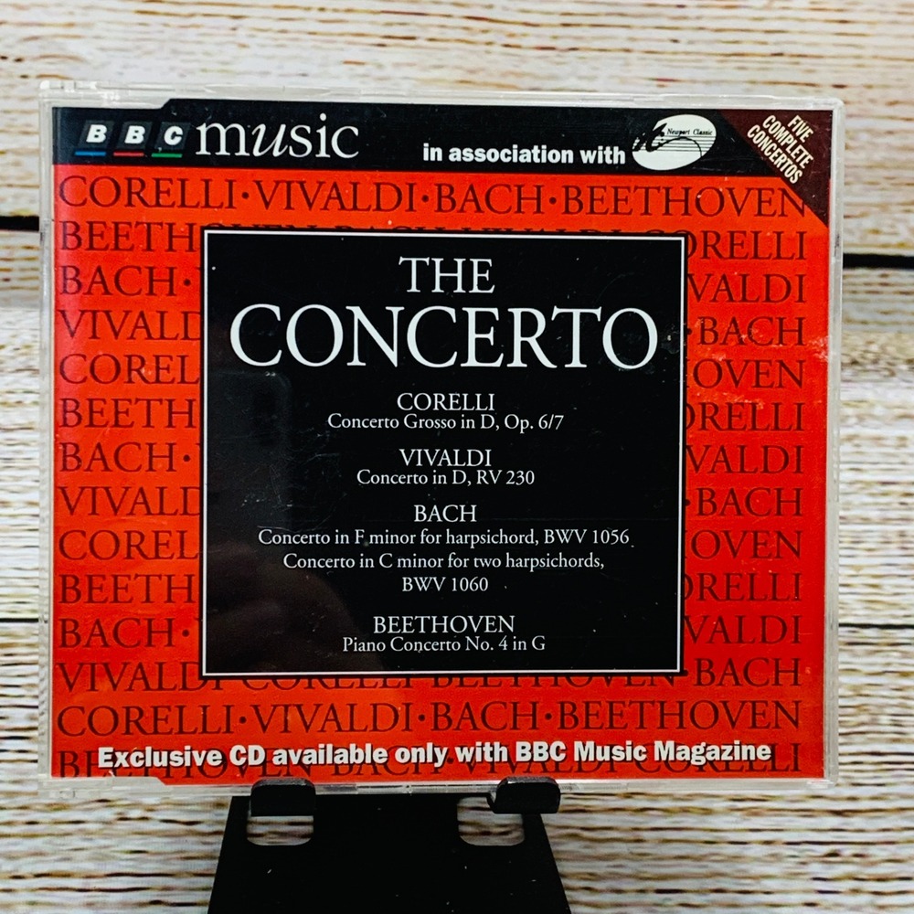 The Concerto [1995‎ CD] Corelli Vivaldi Bach Beethoven BBC Music
